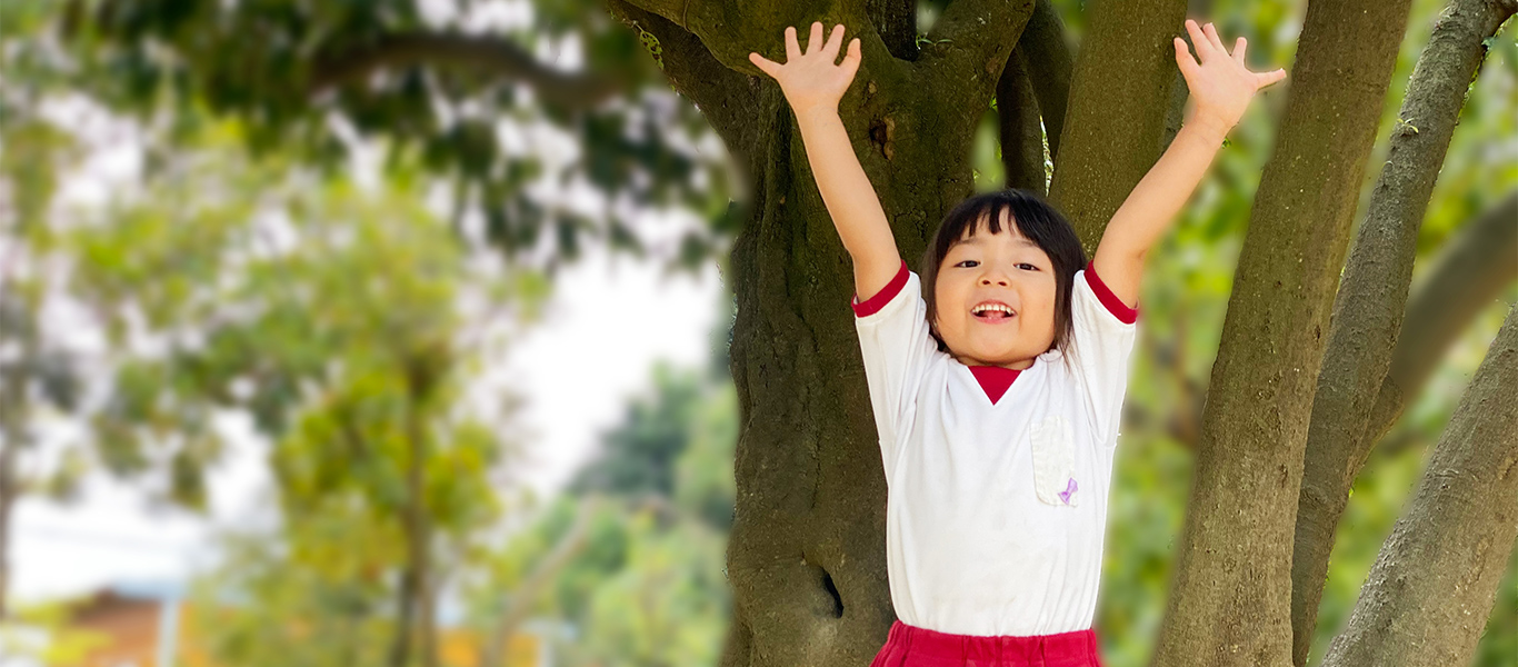 わたしたちは、子どもの幸せを願い、最上の保育を目指します。